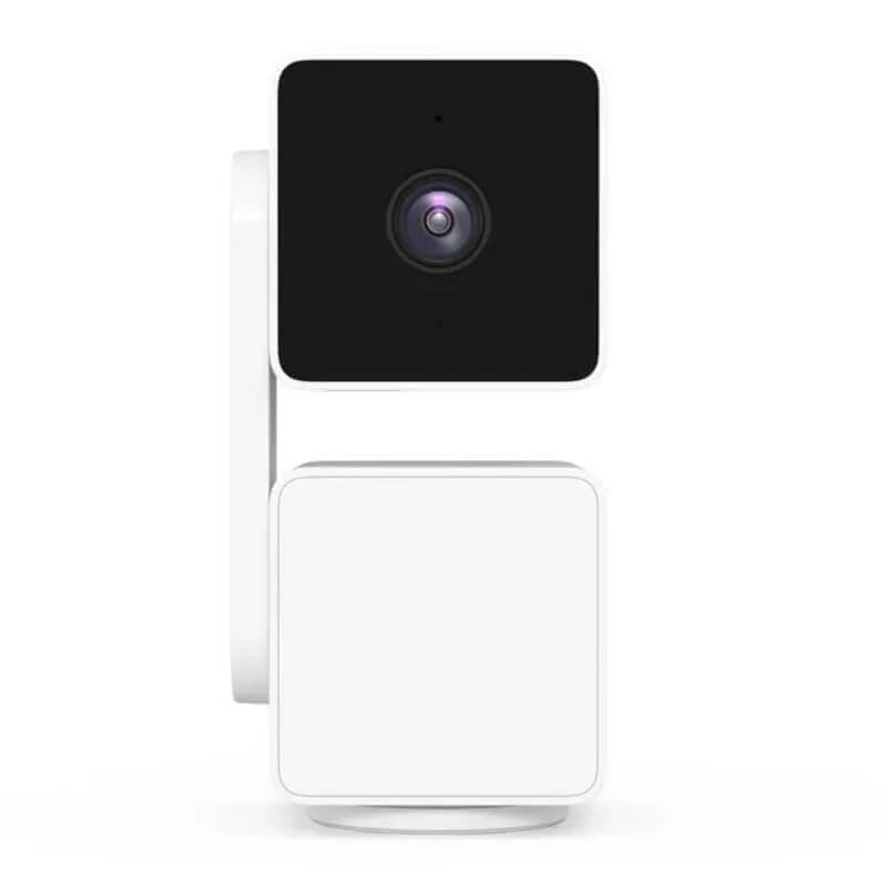 Caméra de Sécurité Intérieure/Extérieure Intelligente avec Vision Nocturne, Audio Bidirectionnel et Détection de Mouvement