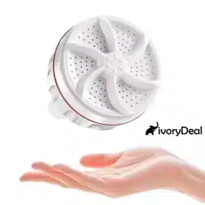 IvoryDeal-Prod05MA01-Portable-UltraSonic-Washer 4 IvoryDeal Ultrasonique Mini Machine A Laver - Image Produit 03