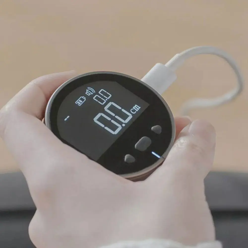 Ruban à Mesurer Électronique Numérique avec Affichage LCD – Outil de Mesure Portable 10 Outil de mesure professionnel USB rechargeable