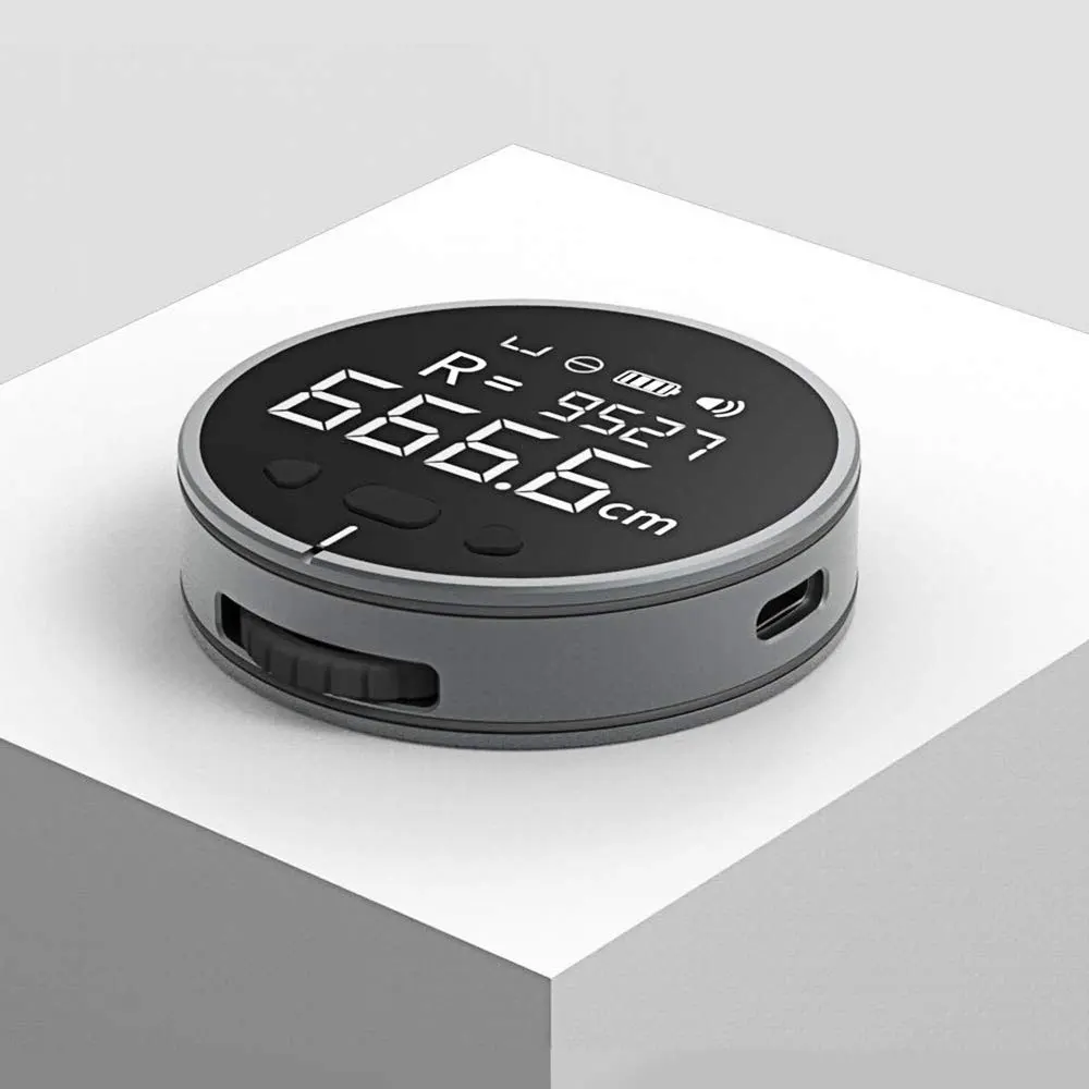Ruban à Mesurer Électronique Numérique avec Affichage LCD – Outil de Mesure Portable 13 Ruban numérique compact avec écran LCD 02