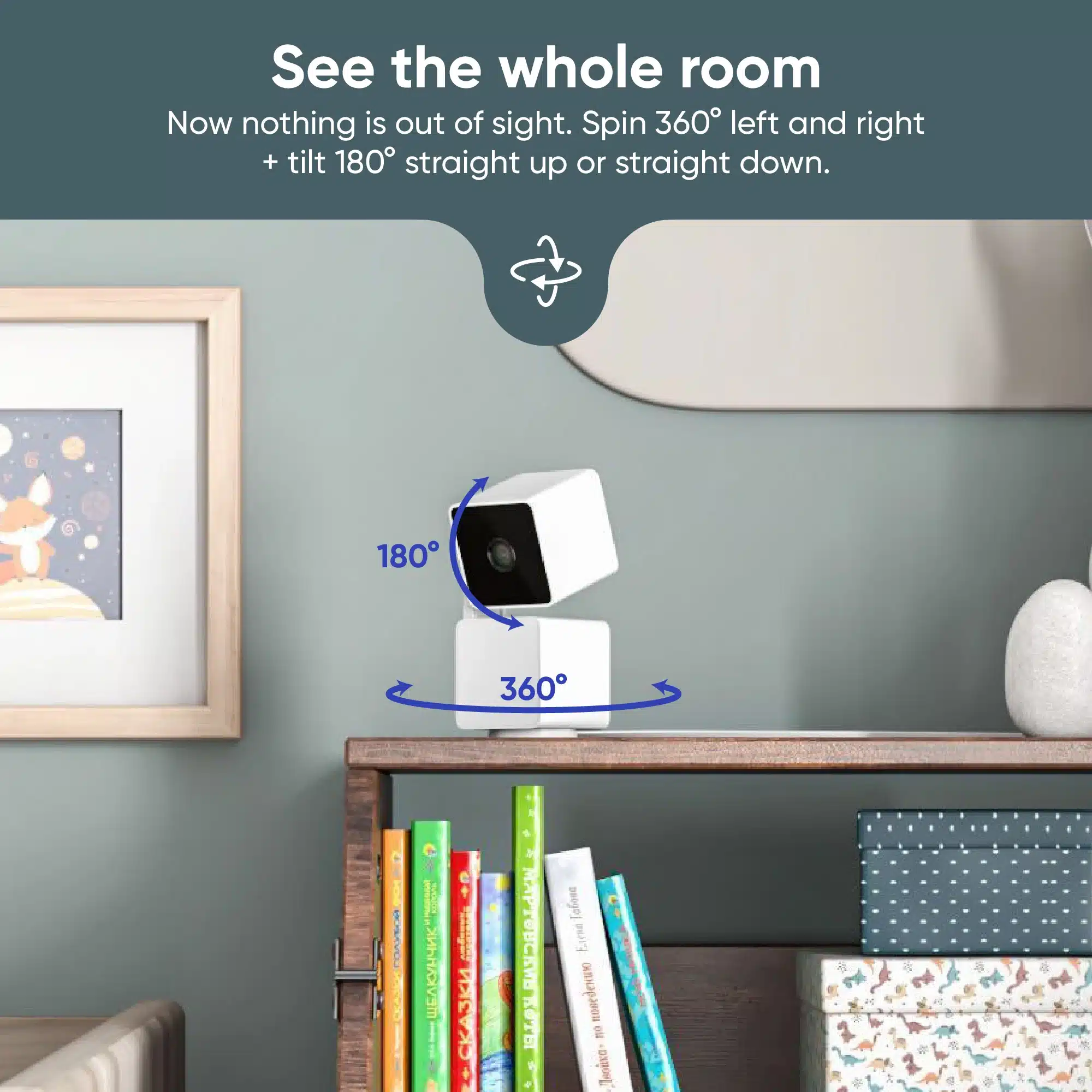 Caméra de Sécurité Intérieure/Extérieure Intelligente avec Vision Nocturne, Audio Bidirectionnel et Détection de Mouvement 6 Caméra de surveillance intelligente 1080P 02